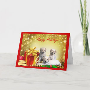 Labrador Retriever Christmas Card Geschenk8 Feiertagskarte