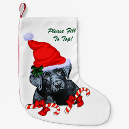 Labrador Retriever Christmas Merry Kleiner Weihnachtsstrumpf