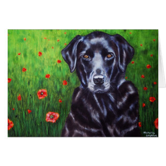 Labrador Retriever Dog Art - Poppy