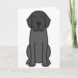Labrador Retriever Dog Cartoon Karte