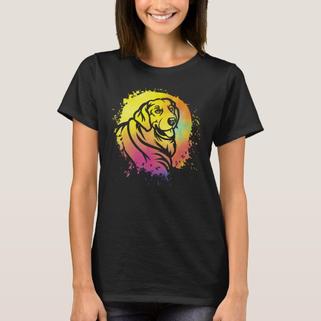 Labrador Retriever Dog Funny Saying_1 T-Shirt (Vorderseite)