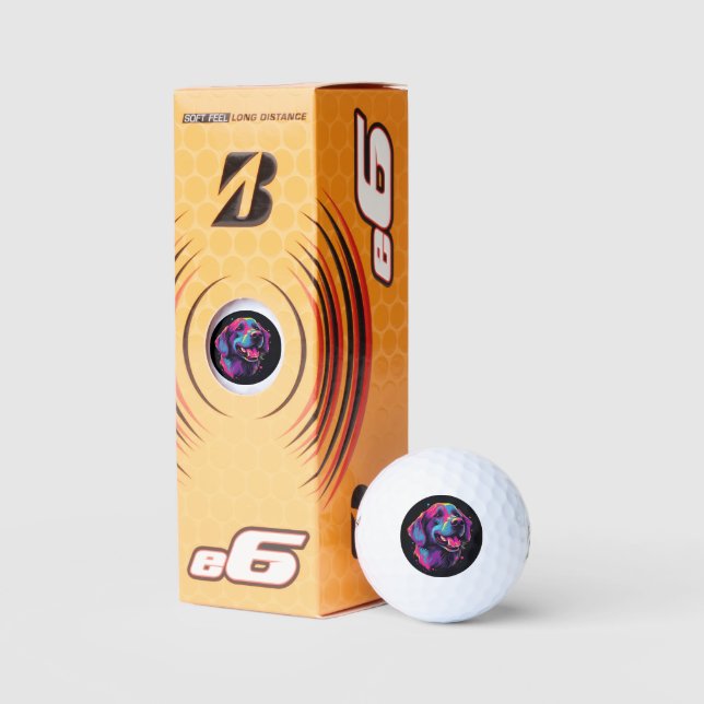 Labrador Retriever Dog Golfball (Verpackungen)