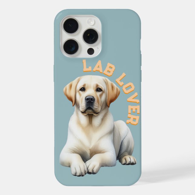 Labrador Retriever Dog Lover iPhone Hülle (Rückseite)