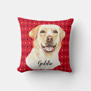 Labrador Retriever Dog Personalisiert Kissen