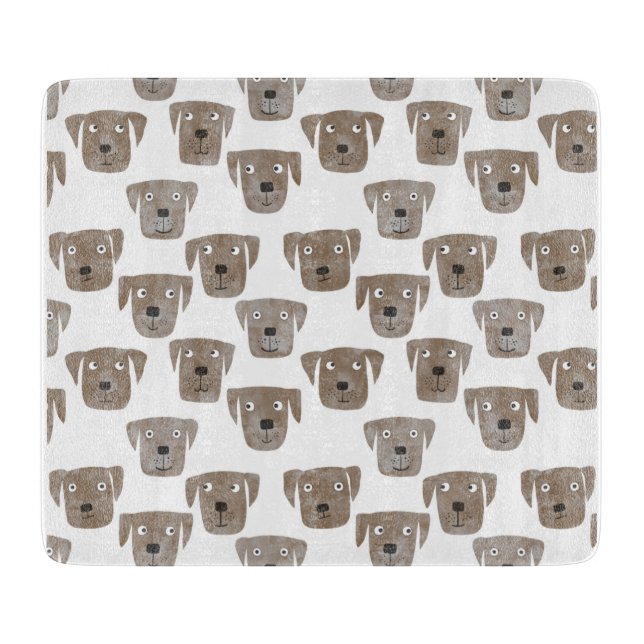 Labrador Retriever Dog Schneidebrett (Vorderseite)