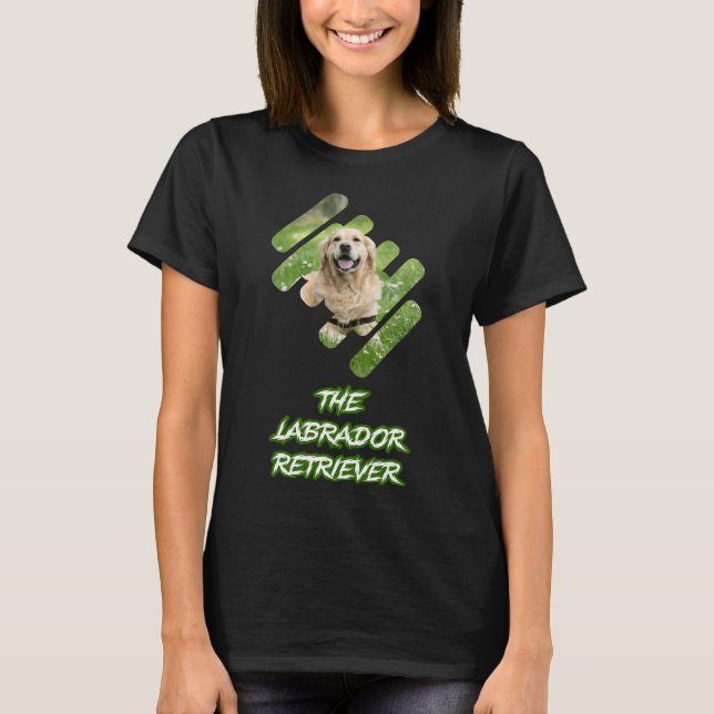 Labrador Retriever Dog T-Shirt (Vorderseite)