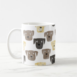 Labrador Retriever Dog Watercolor Kaffeetasse