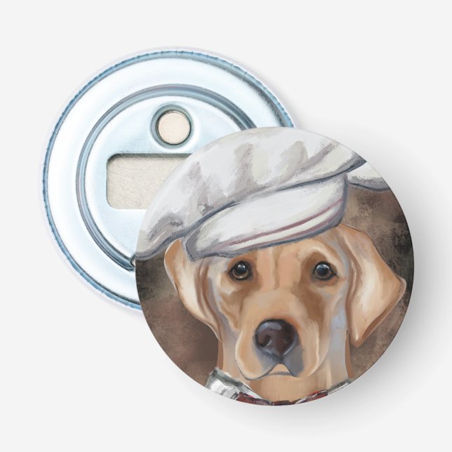 Labrador Retriever Flaschenöffner (Vorderseite)