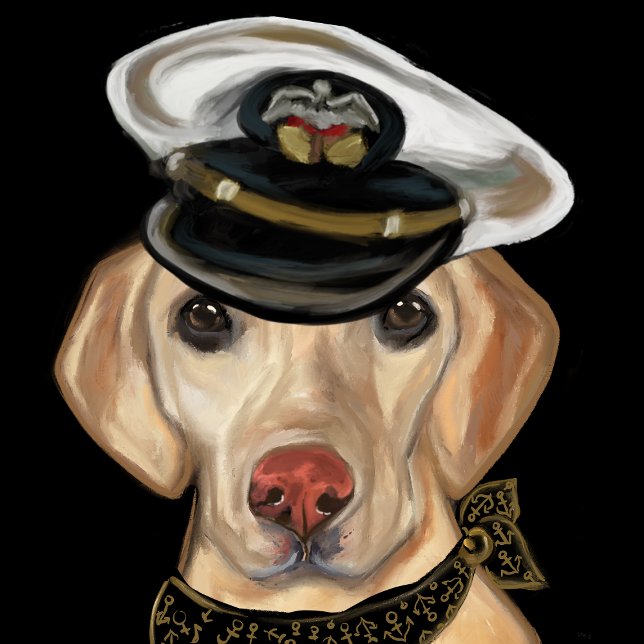 Labrador Retriever    Fotoplatte (Von Creator hochgeladen)