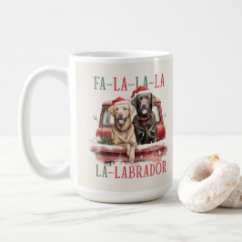 Labrador Retriever Funny Christmas Dog Tasse