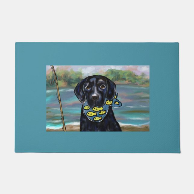 Labrador Retriever Fußmatte (Vorderseite)