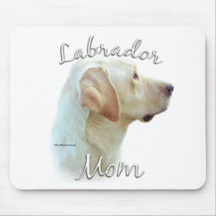 Labrador Retriever (gelb) Mama 2 Mousepad