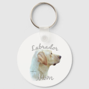 Labrador Retriever (gelb) Mama 2 Schlüsselanhänger