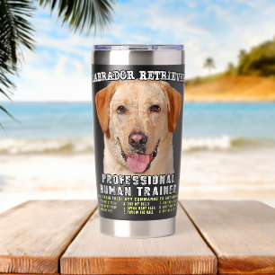Labrador Retriever Gelber Lab Profi-Mensch T Thermobecher