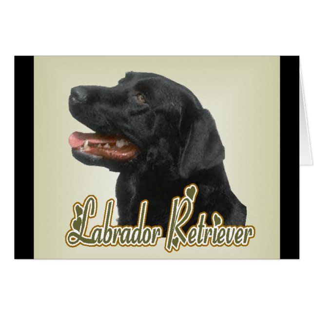 Labrador Retriever Geschenke (Vorderseite (Horizontal))