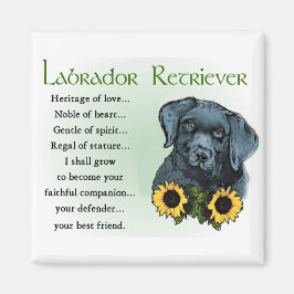 Labrador Retriever Geschenke Magnet
