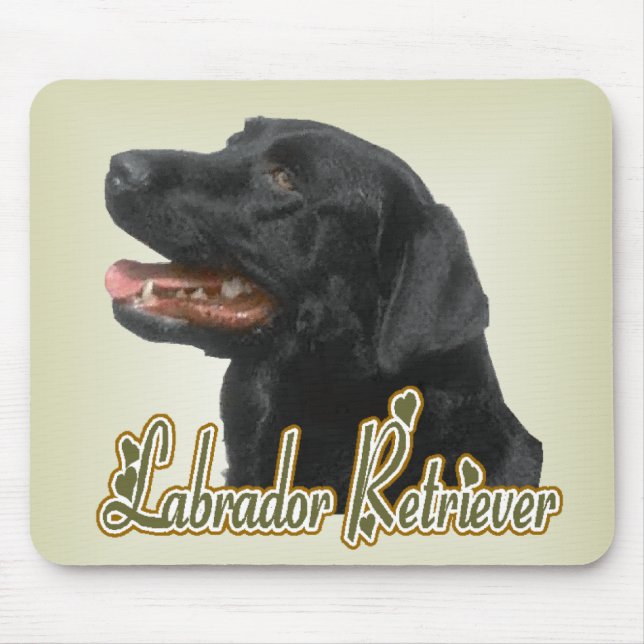 Labrador Retriever Geschenke Mousepad (Vorne)