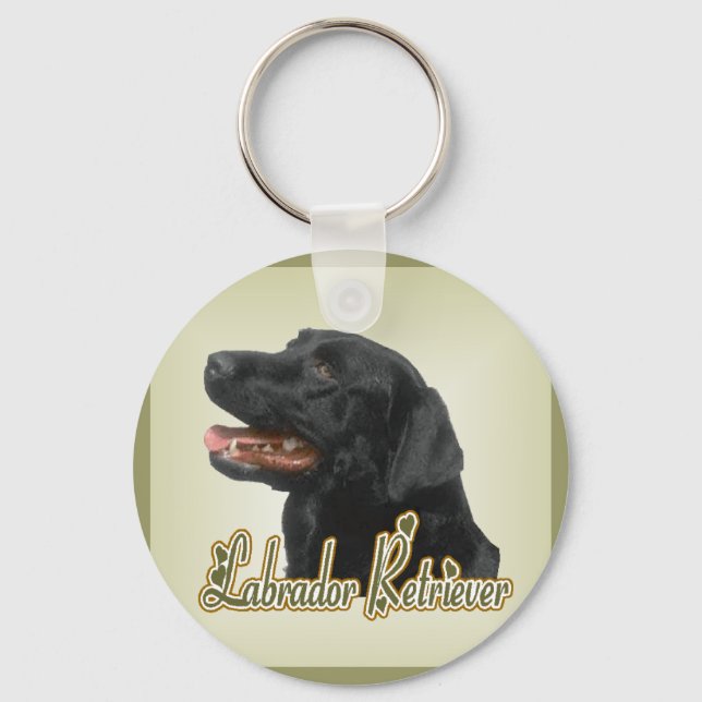 Labrador Retriever Geschenke Schlüsselanhänger (Vorderseite)