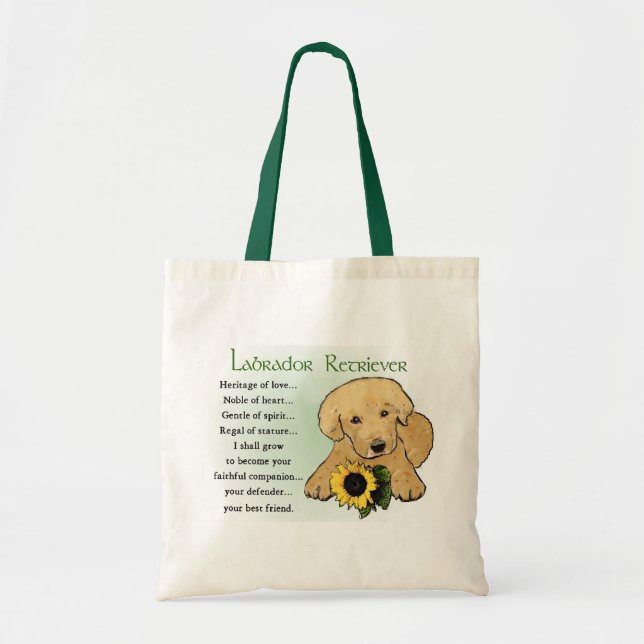 Labrador Retriever Geschenke Tragetasche (Vorne)