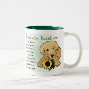 Labrador Retriever Geschenke Zweifarbige Tasse
