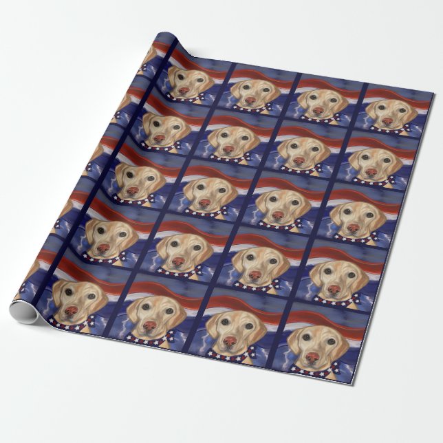 LABRADOR RETRIEVER            GESCHENKPAPIER (Ungerollt)