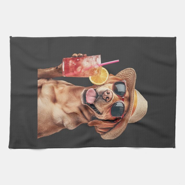 Labrador Retriever   Geschirrtuch (Horizontal)