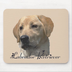 Labrador Retriever gibt Gelbe Labrador Mousepad