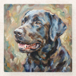 Labrador Retriever Glasuntersetzer für Hunde-Liebh