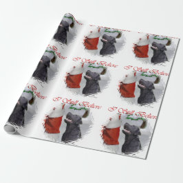 Labrador Retriever Glaube Weihnachten Geschenkpapier