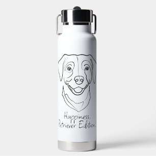 Labrador Retriever. Glückseligkeit, Retriever Edit Trinkflasche