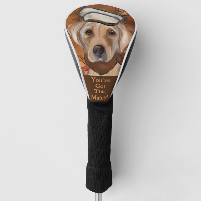 LABRADOR RETRIEVER GOLF HEADCOVER (Vorderseite)