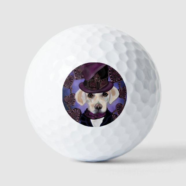 LABRADOR RETRIEVER            GOLFBALL (Vorderseite)
