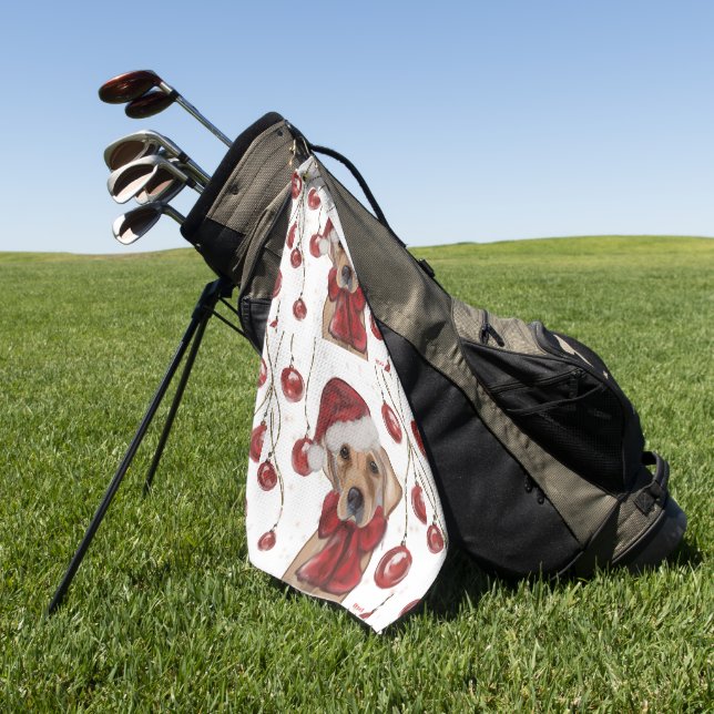 Labrador Retriever  Golfhandtuch (Gras)