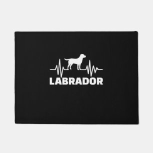 Labrador Retriever Heartbeat Fußmatte