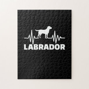Labrador Retriever Heartbeat Puzzle