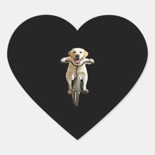 Labrador Retriever Herz-Aufkleber