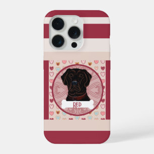 Labrador Retriever Herz iPhone 11 Pro Hülle iPhone 15 Pro Hülle