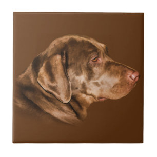 Labrador retriever-Hund, Fliese, kundengerecht Fliese