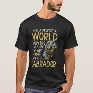 Labrador Retriever Hund Mama 1 T-Shirt
