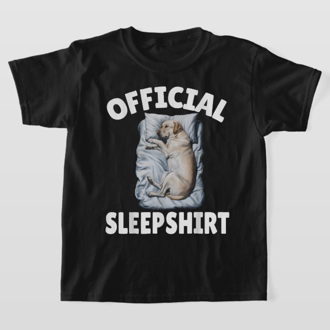 Labrador Retriever Hund Offiziell Sleepshirt Nappi T-Shirt (Ablage )
