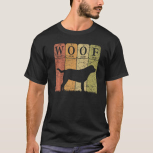 Labrador Retriever Hund Periodensystems Elemente H T-Shirt