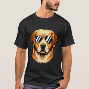 Labrador Retriever Hund Sonnenbrille T-Shirt