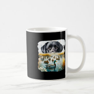 Labrador Retriever Hund Us Flag Duck Hunter Kaffeetasse