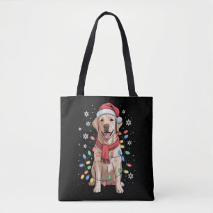 Labrador Retriever Hund Weihnachtsmann Hut Xmas We