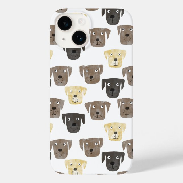Labrador Retriever Hunde Case-Mate iPhone Hülle (Rückseite)