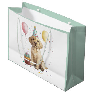 Labrador Retriever Hunde zum Geburtstag Große Geschenktüte