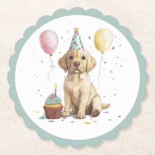 Labrador Retriever Hunde zum Geburtstag Untersetzer