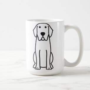 Labrador-Retriever-HundeCartoon-Kaffee-Tasse Kaffeetasse
