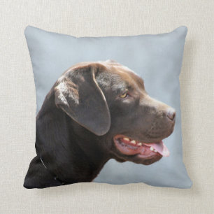 Labrador retriever-Hundequadrat-Wurfskissen Kissen