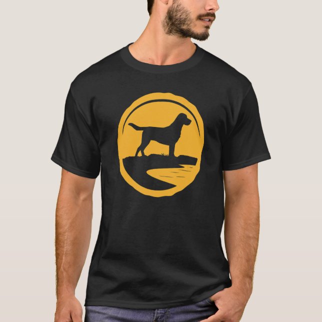 Labrador Retriever Hunderasse T-Shirt (Vorderseite)
